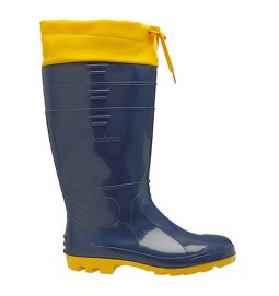 BPCL35 – Bota PVC Cano Longo Azul e Amarela